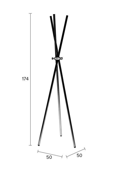 Tripod Metal Coat Rack | DF Darwin | Oroatrade.com