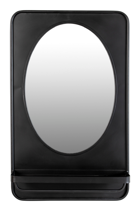 Metal Framed Mirror Shelf | DF Pascal | OROA.com
