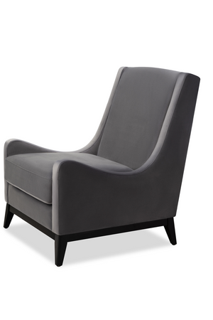 Gray Reclined-Back Occasional Chair |  Liang & Eimil Lima | Oroa.com