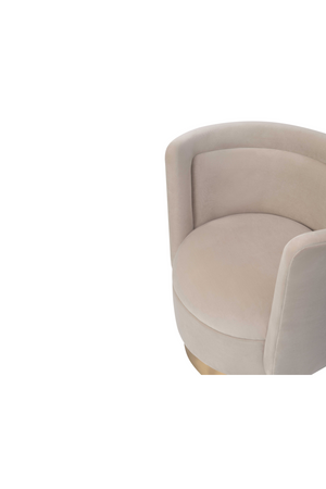 Minimalist Velvet Swivel Chair | Liang & Eimil Studio 21 | Oroa.com