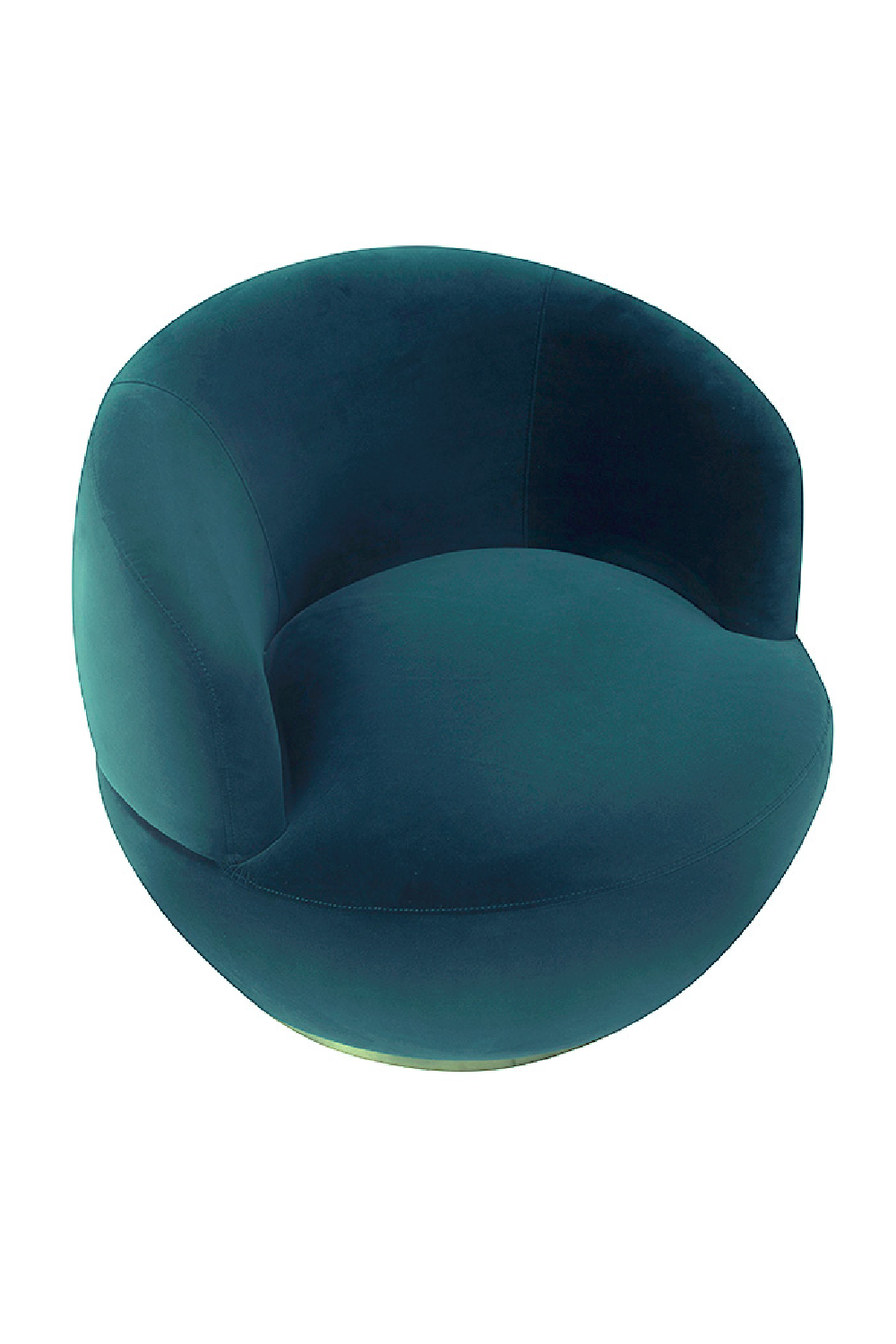Circular Velvet Swivel Chair | Liang & Eimil Vitale | Oroa.com