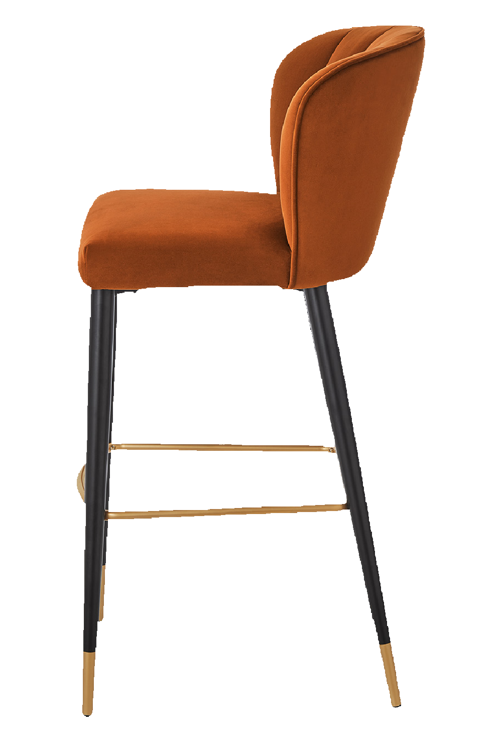 Channeled Gray Bar Stool | Liang & Eimil Maya | Oroa.com