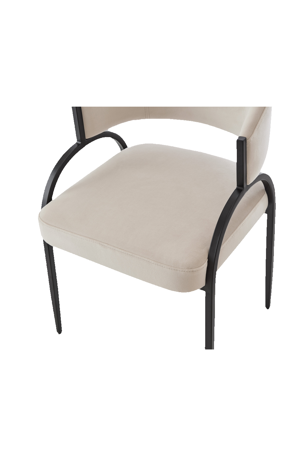 Curved Back Modern Dining Chair | Liang & Eimil Pavilion | oroatrade.com