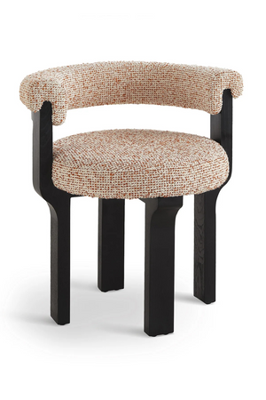 Rounded Tweed Dining Chair | Liang & Eimil Elba | Oroa.com