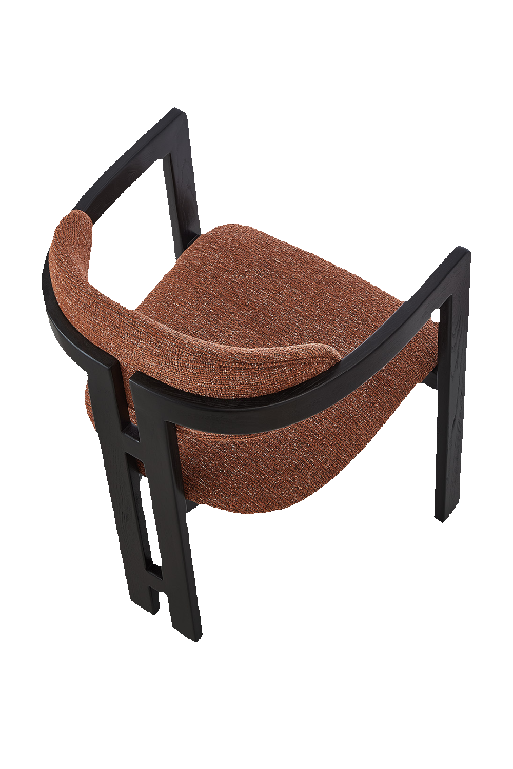 Solid Oak Curved Dining Chair | Liang & Eimil Neo | Oroa.com