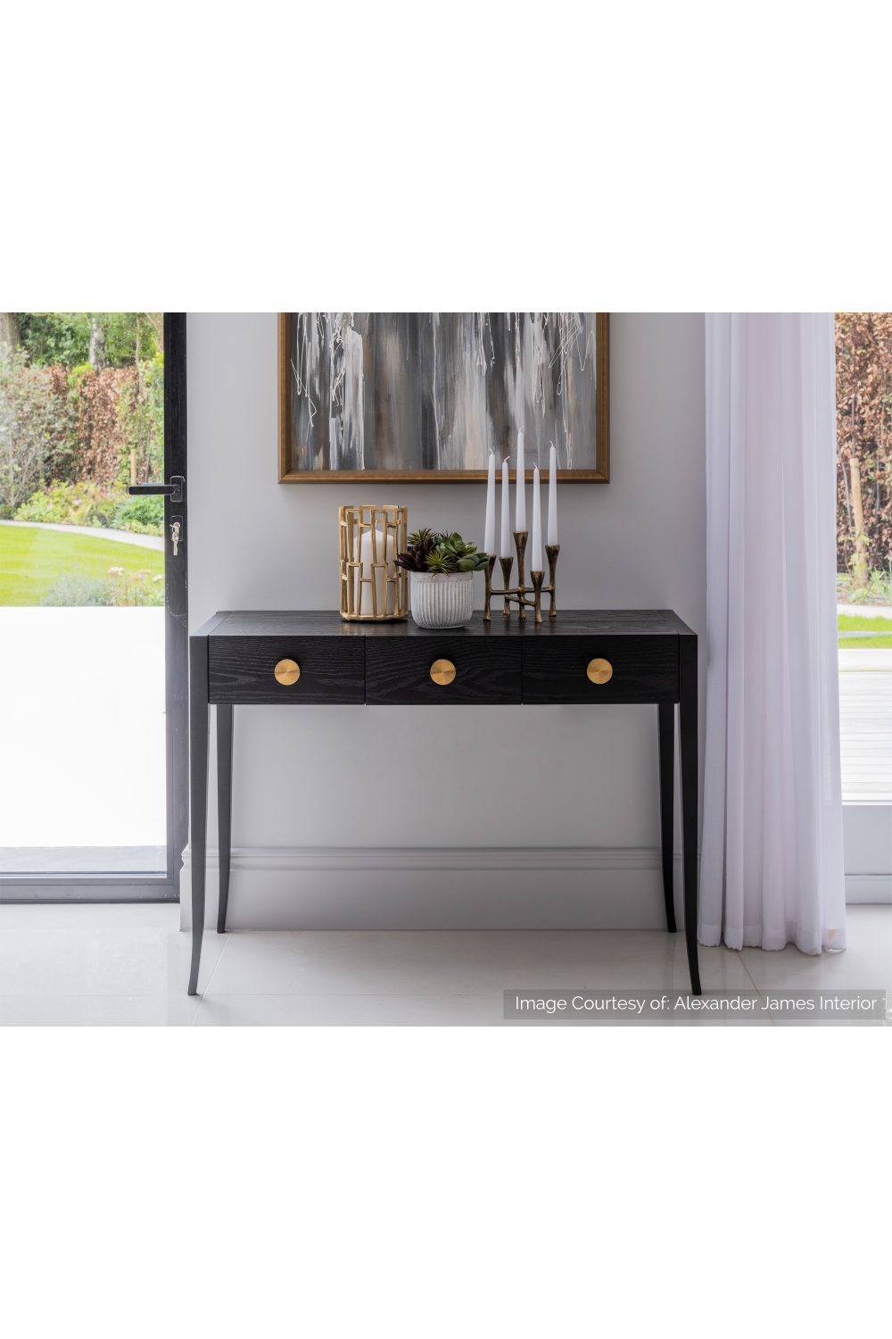 Modern Industrial Console Table | Liang & Eimil Orly | Oroa.com