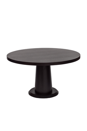 Black Oak Pedestal Dining Table | Liang & Eimil Ancora | Oroa.com