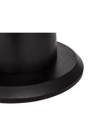 Black Oak Pedestal Dining Table | Liang & Eimil Ancora | Oroa.com