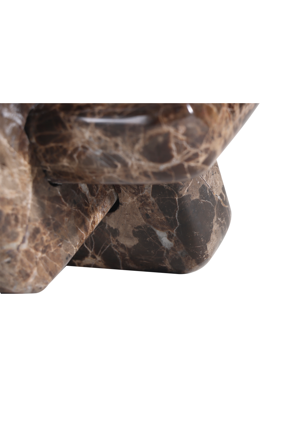 Brown Marble Abstract Sculpture Set (2) | Liang & Eimil Carlton | Oroa.com