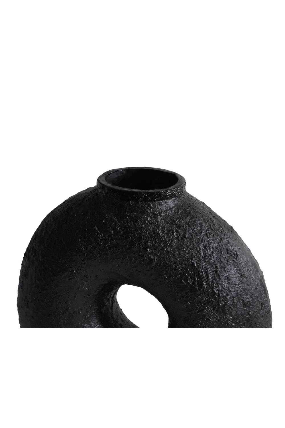 Black Circular Vase | Liang & Eimil Dane | Oroa.com