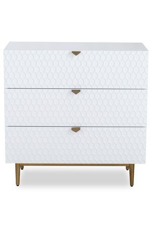 White 3-Drawer Chest | Liang & Eimil Bolero | Oroa.com