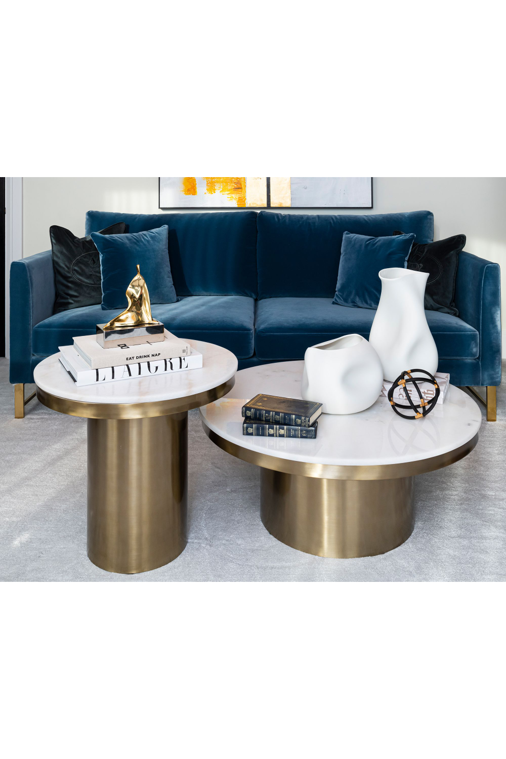 White Marble Dining Table | Liang & Eimil Camden | Oroa.com
