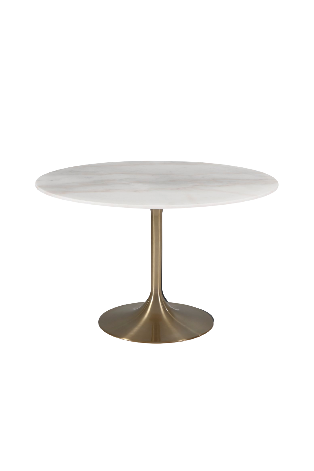 Brass Round Pedestal Dining Table | Liang & Eimil Telma | Oroa.com