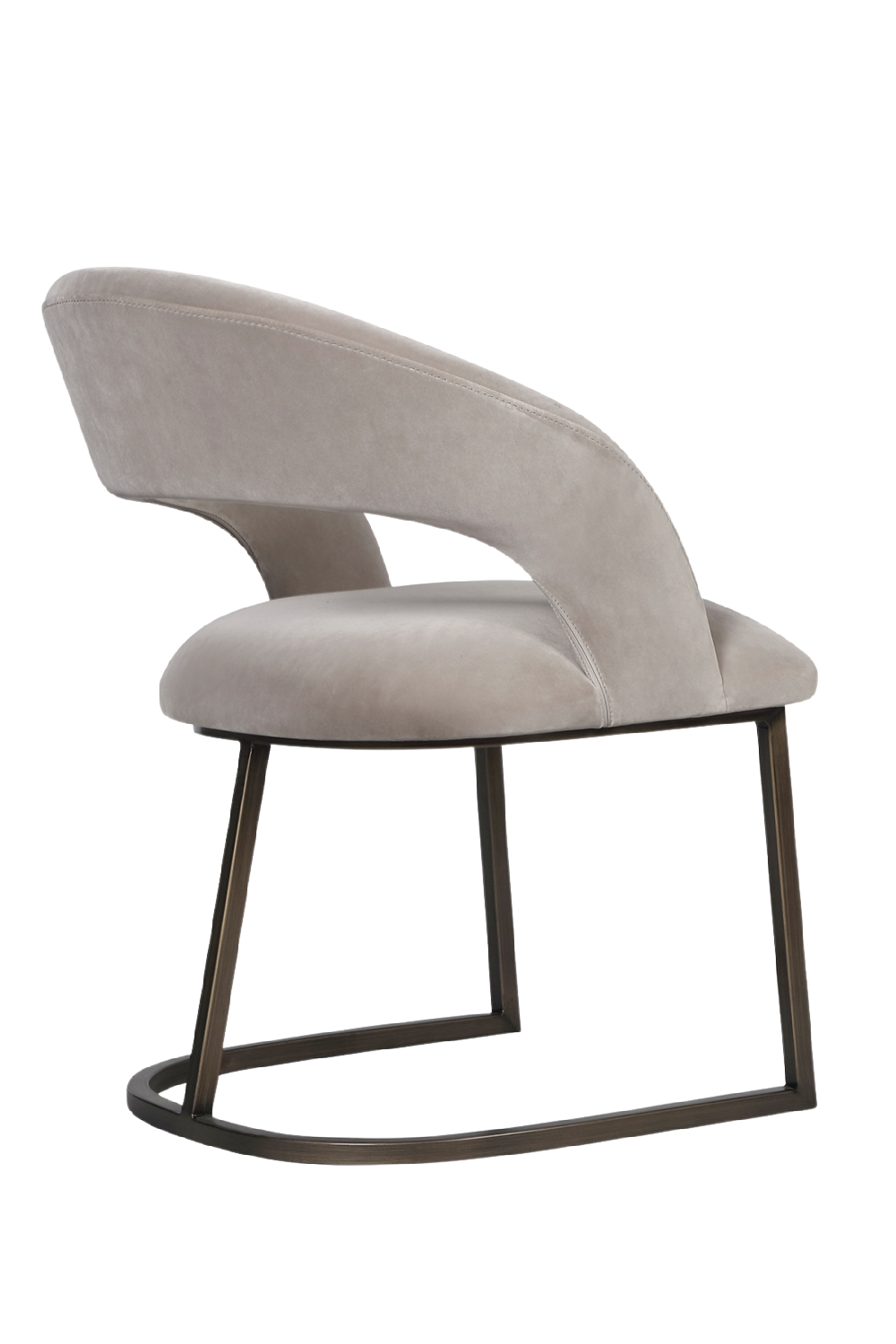 Velvet Upholstered Dining Chair | Liang & Eimil Alfie | Oroa.com