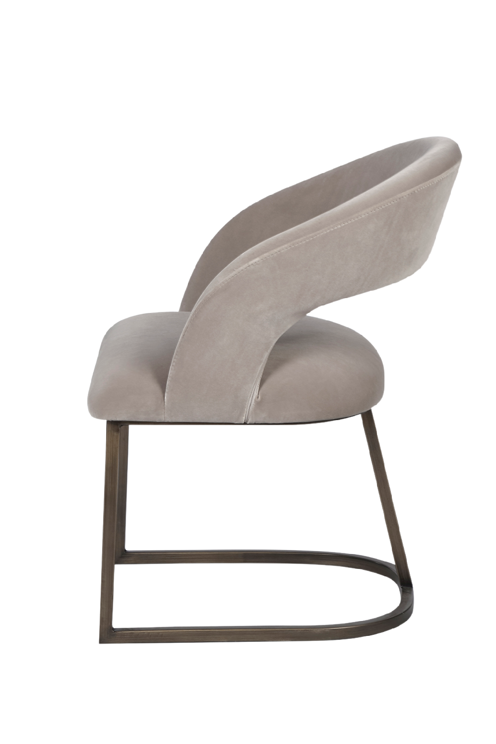 Velvet Upholstered Dining Chair | Liang & Eimil Alfie | Oroa.com