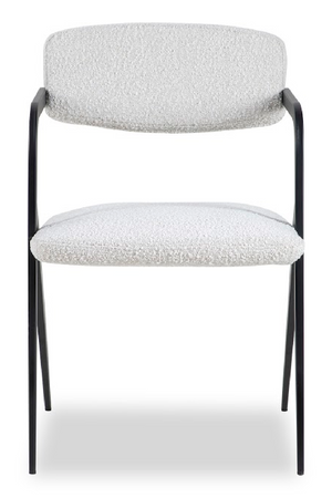 Black Steel Framed Dining Table | Liang & Eimil Alpar | Oroa.com