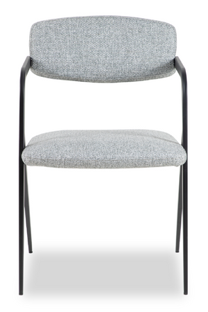 Black Steel Framed Dining Table | Liang & Eimil Alpar | Oroa.com