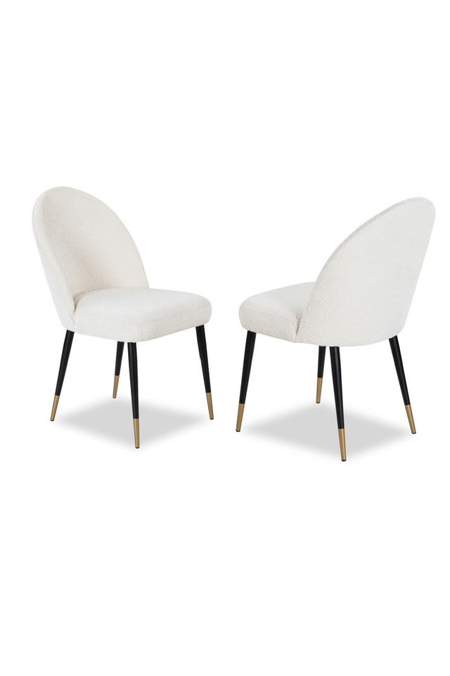 Curved Modern Dining Chair Set (2) | Liang & Eimil Alfa | Oroa.com