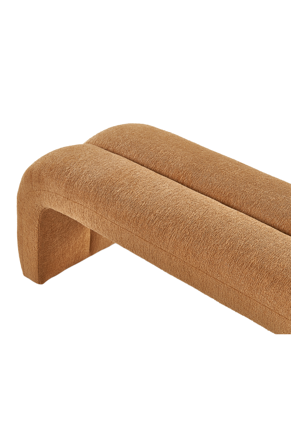 Upholstered Curved Bench | Liang & Eimil Piper | Oroa.com