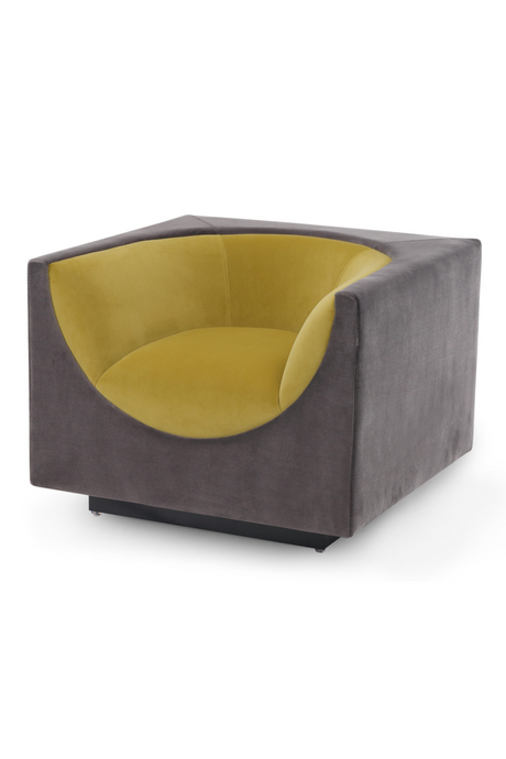 Square Art Deco Accent Chair | Liang & Eimil Era | OROA.com