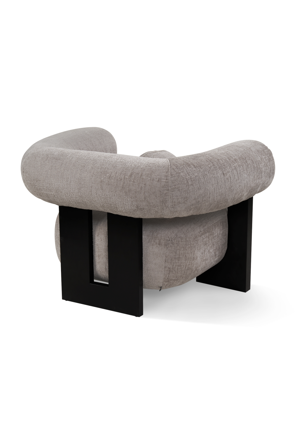 Gray Chenille Accent Arcmchair | Liang & Eimil Epic | Oroa.com