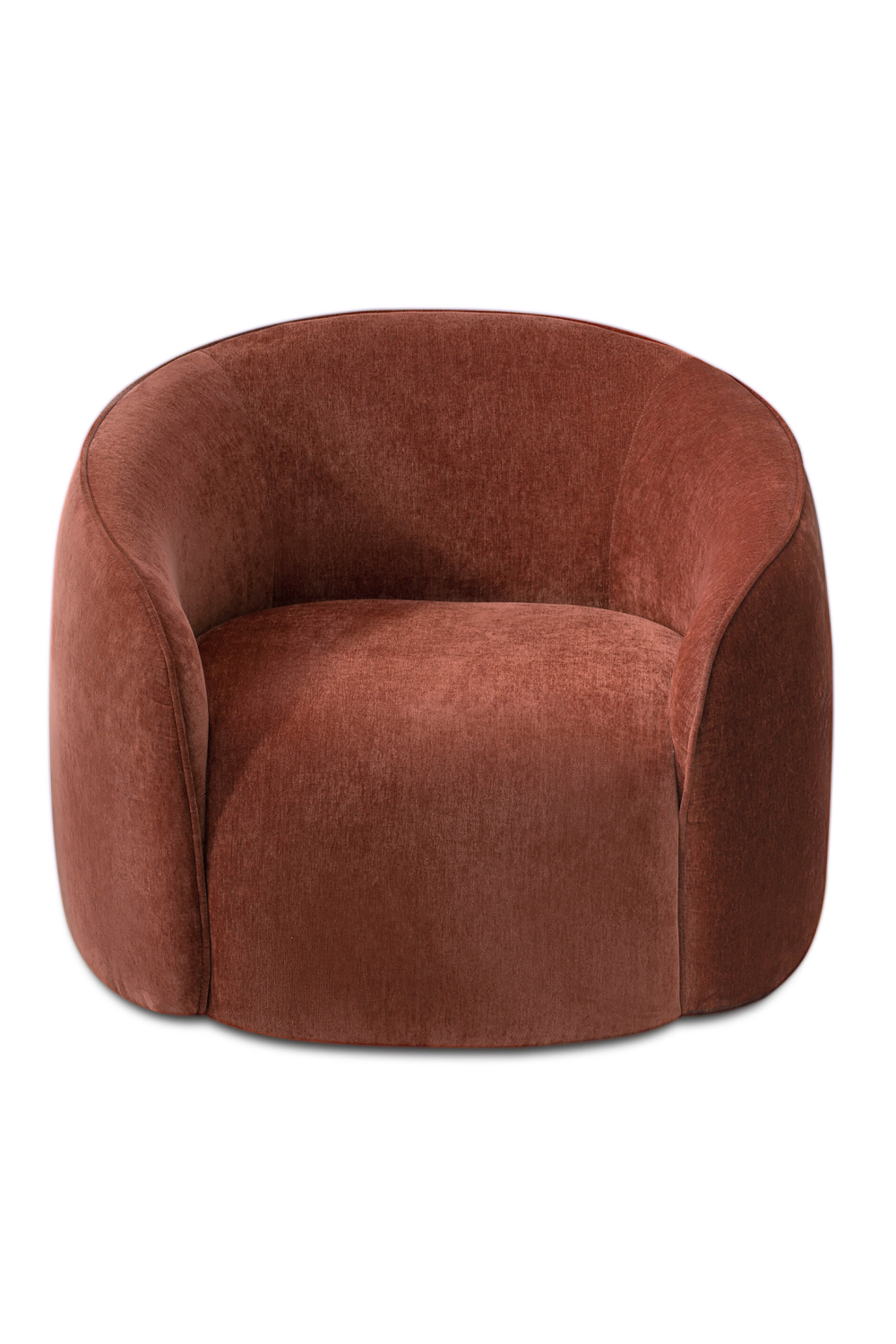 Rust Rounded Occasional Chair | Liang & Eimil Polta | Oroa.com