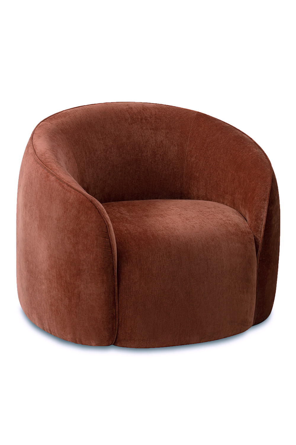 Rust Rounded Occasional Chair | Liang & Eimil Polta | Oroa.com