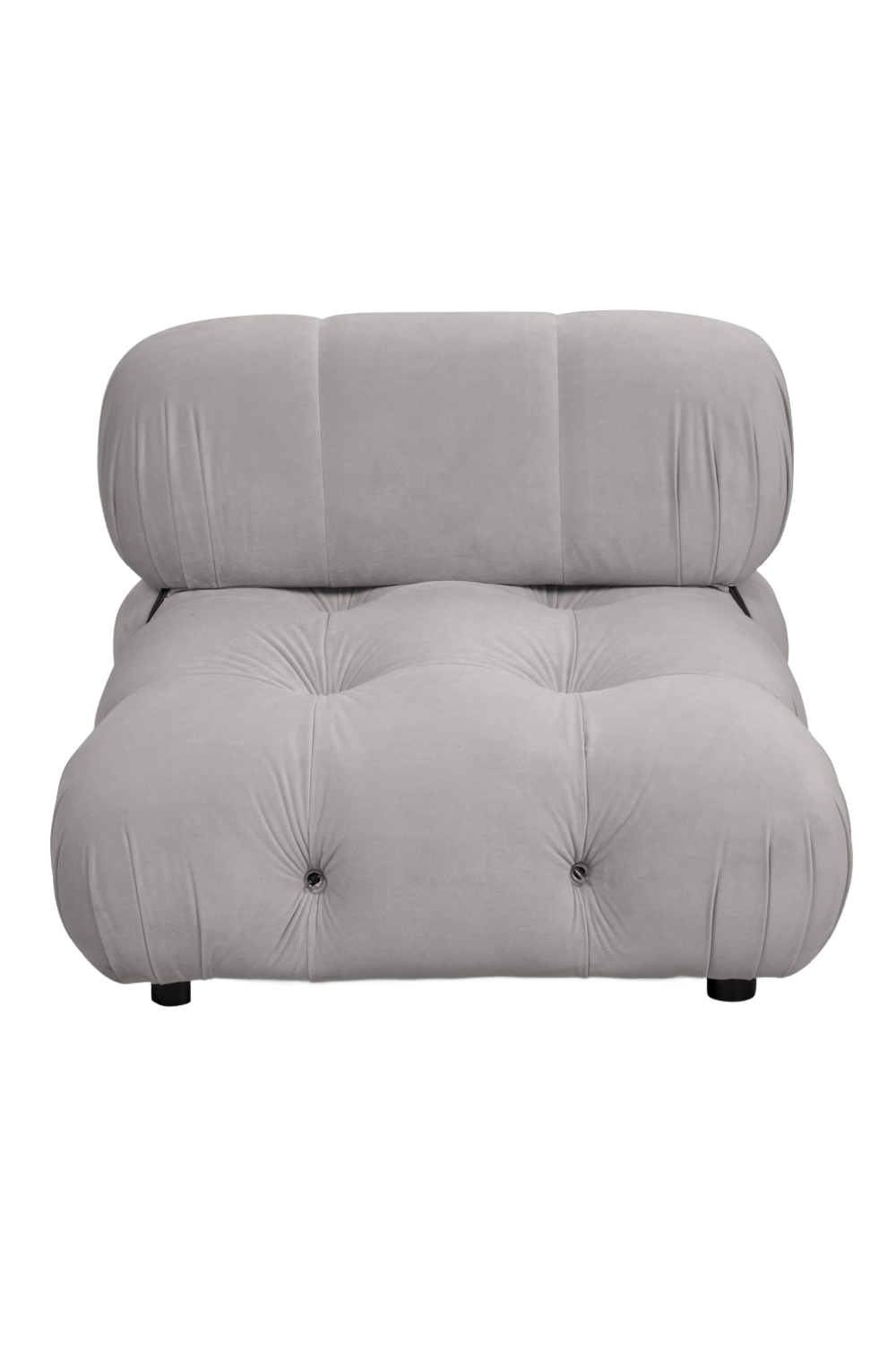 Gray Velvet Tufted Occasional Chair | Liang & Eimil Combo | Oroa.com