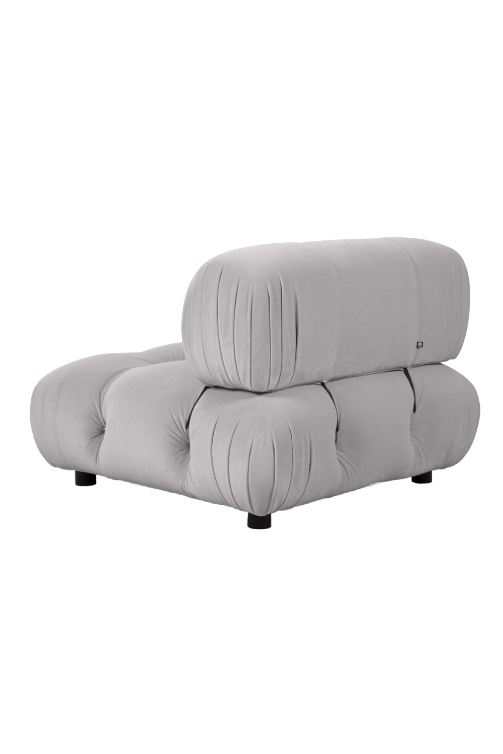 Gray Velvet Tufted Occasional Chair | Liang & Eimil Combo | Oroa.com