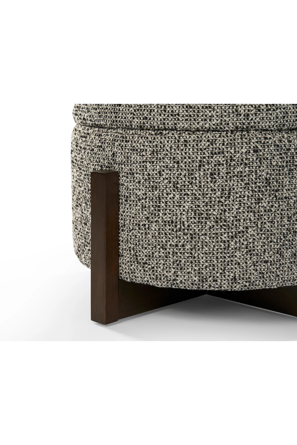 Round Upholstered Storage Ottoman | Liang & Eimil Asti | Oroa.com
