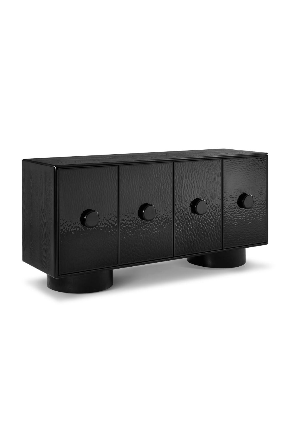 Black Ash 4-Door Sideboard | Liang & Eimil Sintra | Oroa.com