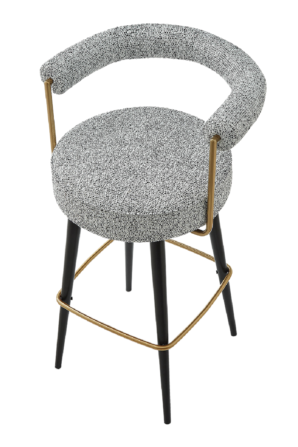 Curved Modern Bar Stool | Liang & Eimil Josephine | Oroa.com