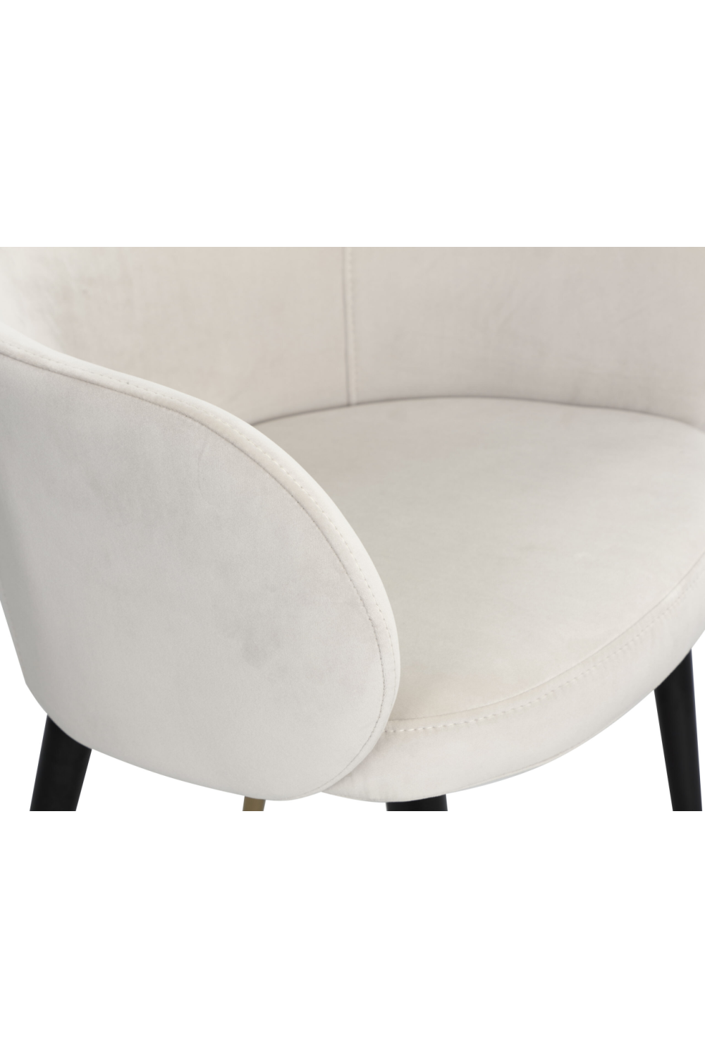 White Velvet Dining Chair | Liang & Eimil Ola | Oroa.com