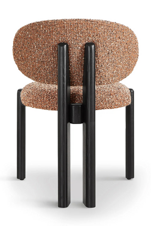 Rust Tweed Dining Chair | Liang & Eimil Lithos | Oroa.com