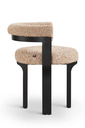 Rounded Tweed Dining Chair | Liang & Eimil Elba | Oroa.com