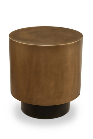 Cylindrical Bronze Side Table | Liang & Eimil Aldo | Oroa.com