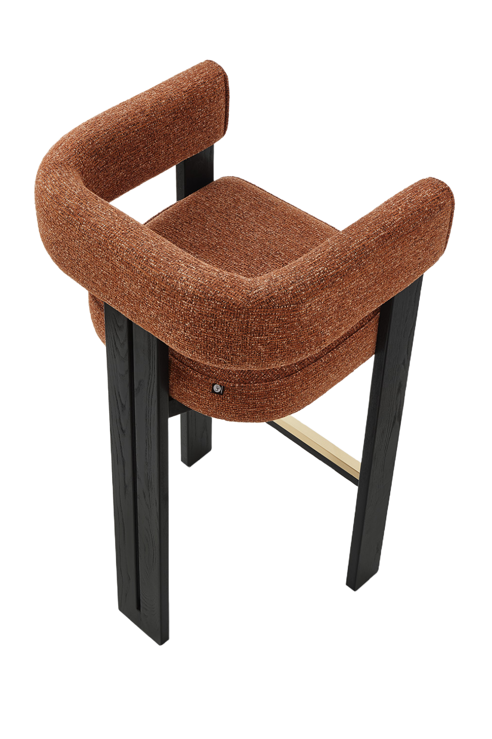 Upholstered Curve Bar Stool | Liang & Eimil Tilda | Oroa.com