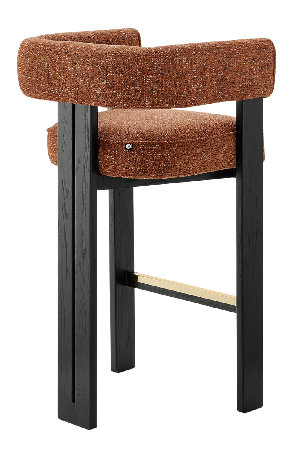 Upholstered Curve Bar Stool | Liang & Eimil Tilda | Oroa.com