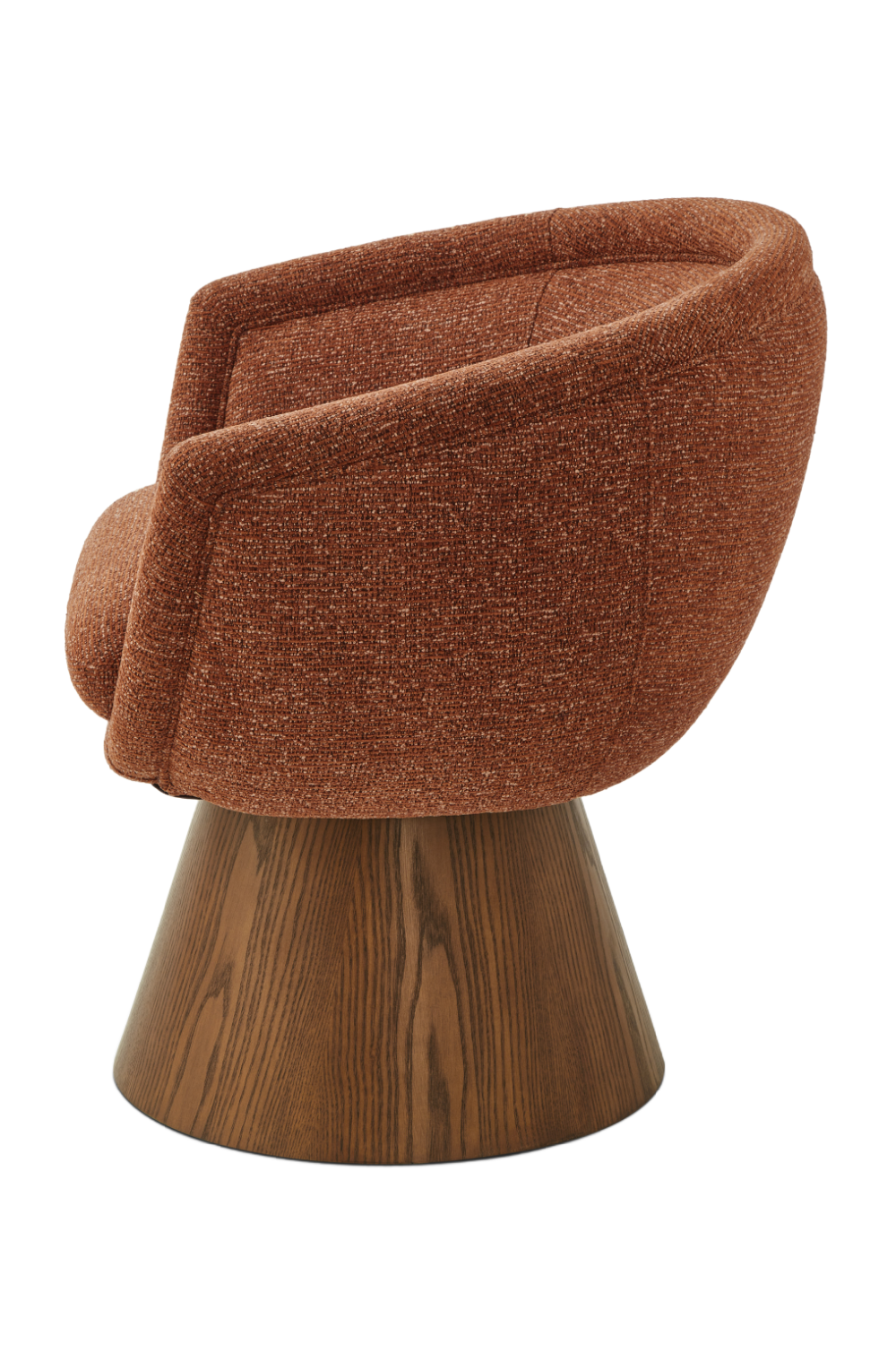 Chestnut Red Curved Chair | Liang & Eimil Harriet | Oroa.com