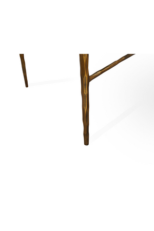 Textured Brass Coffee Table | Liang & Eimil Cobra | Oroa.com