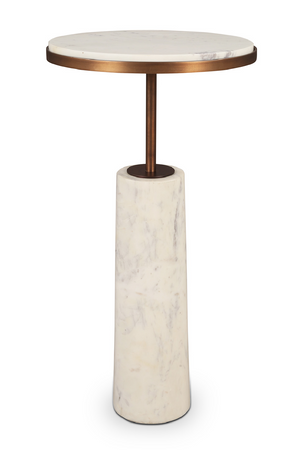 Conical Base Marble Side Tables (2) | Liang & Eimil Notto | Oroatrade.com