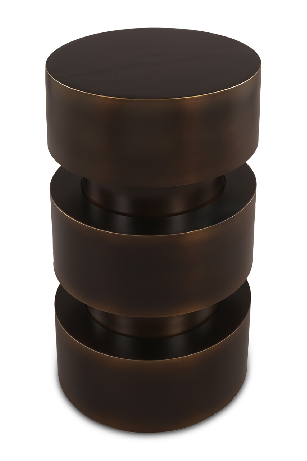 Stacked Bronze Side Table | Liang & Eimil Gascon | Oroatrade.com