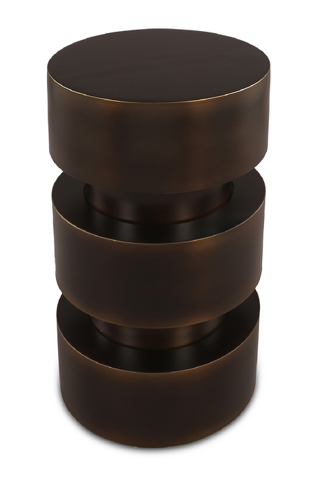 Stacked Bronze Side Table | Liang & Eimil Gascon | Oroatrade.com