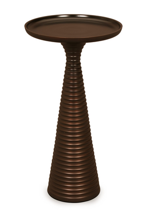 Ridged Bronze Side Tables (2) | Liang & Eimil Othelo | Oroa.com