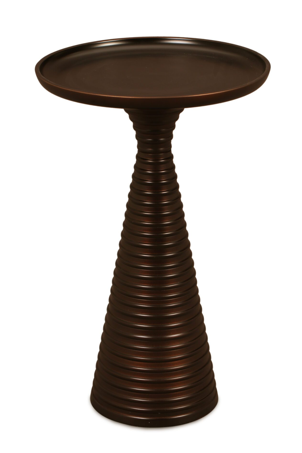 Ridged Bronze Side Tables (2) | Liang & Eimil Othelo | Oroa.com