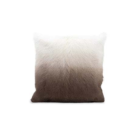   Modern furniture - Taupe Ombre Furry Pillow - www.oroa.com | Oroa.com