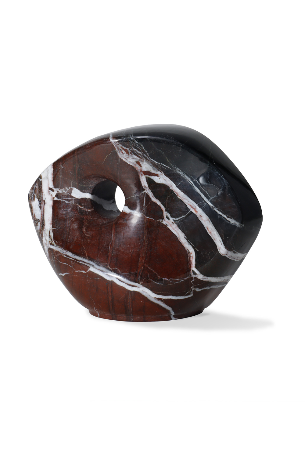Red Marble Modern Sculpture | Liang & Eimil Niccolo | Oroa.com
