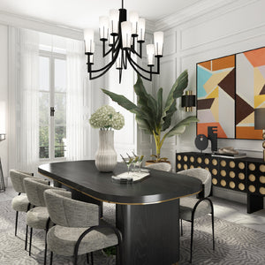   White Linen Tubular Floor Lamp | Oroa.com