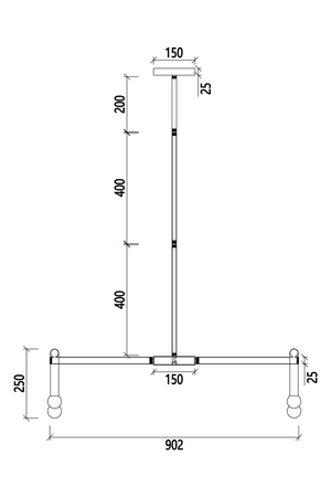 Contemporary Black Pendant Lamp | Liang & Eimil Melt | Oroa.com