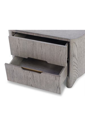 Oak 2-Drawer Bedside Table | Liang & Eimil Lettos | Oroa.com